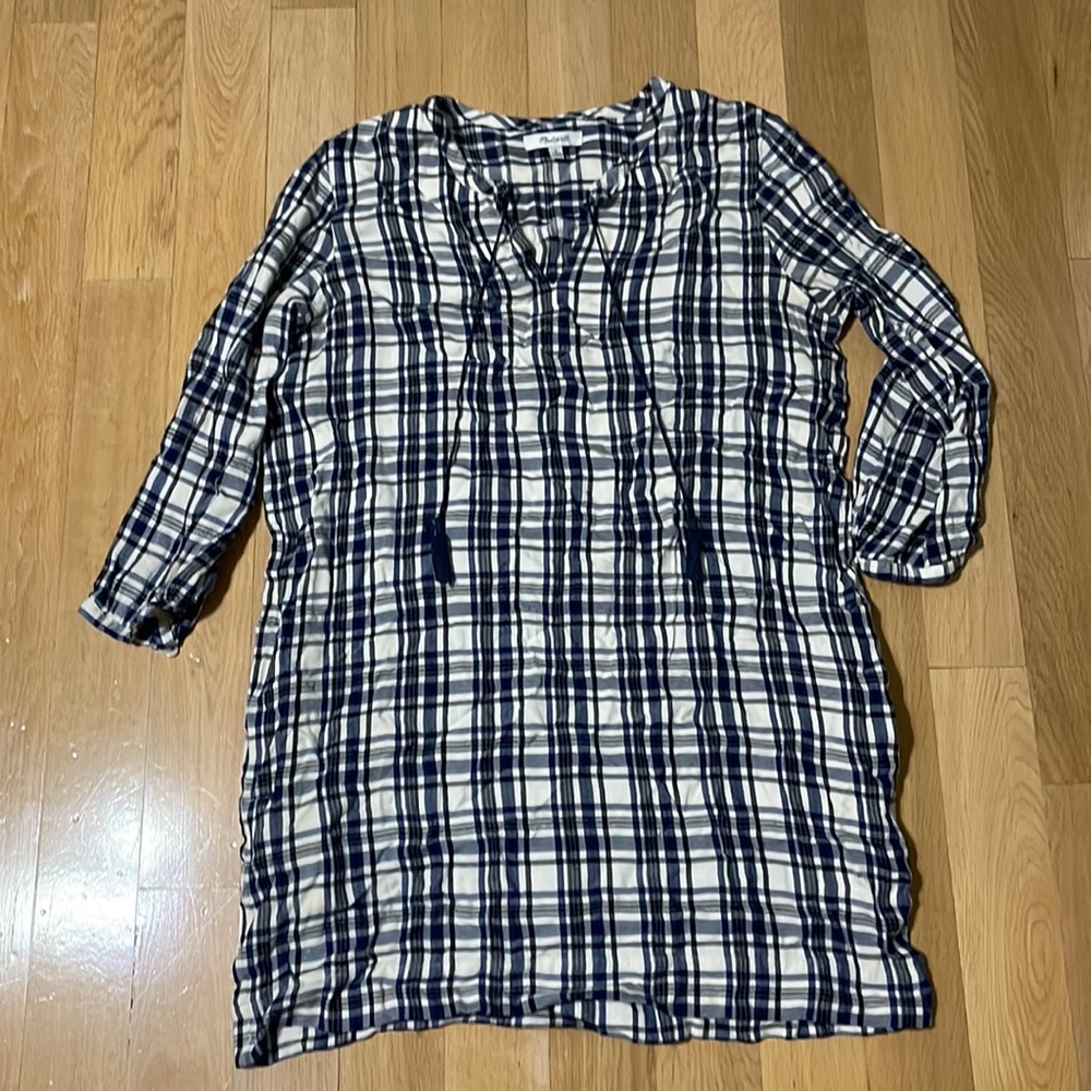 Madewell Plaid Dress